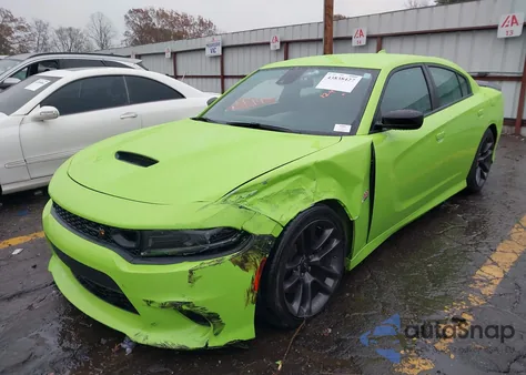 2023 Dodge Charger Scat Pack from USA, damaged, VIN 2C3CDXGJ4PH583742